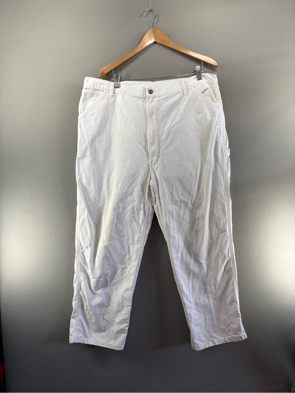 VTG 1970s SEARS ROEBUCKS Baggy Loose Fit Carpenter Pants 40x28